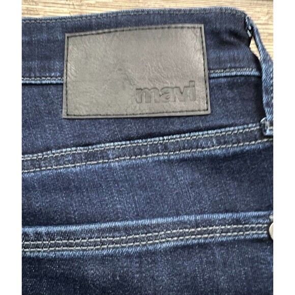 Mavi Mens Zach Straight Leg Jeans Blue 32/32 Denim Mid Rise 5 Pocket Medium Wash - Picture 5 of 14